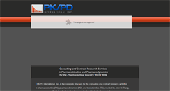 Desktop Screenshot of pkpd.com